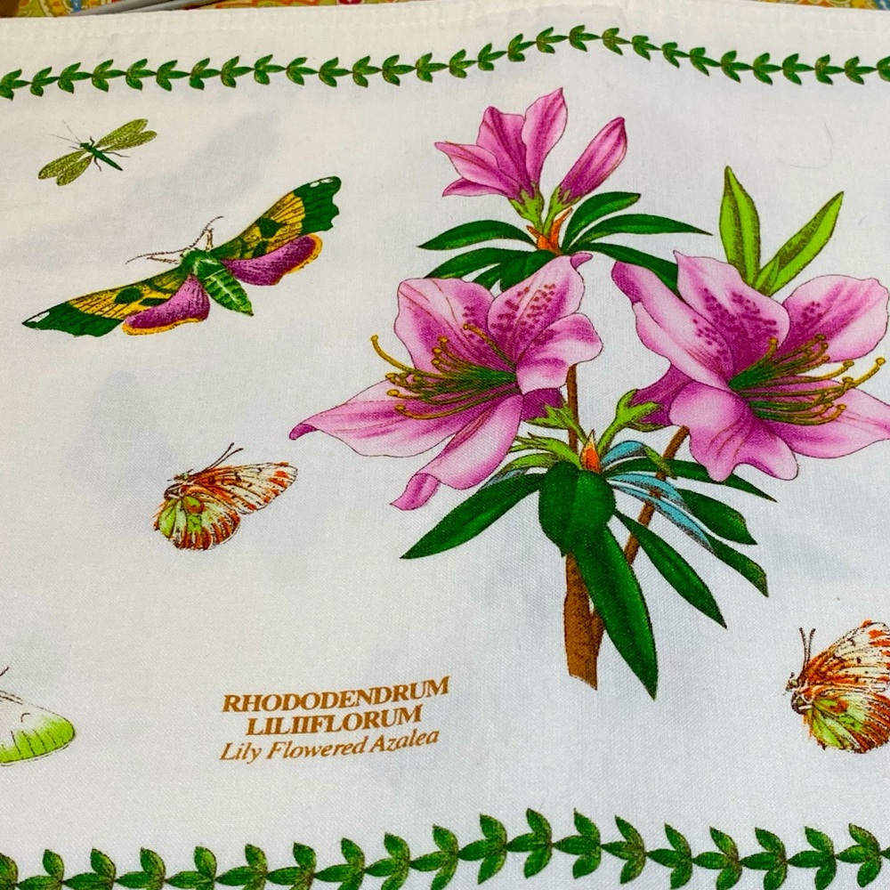 Portmeirion Cloth Placemats. Gently used (some not used at all). 8 total